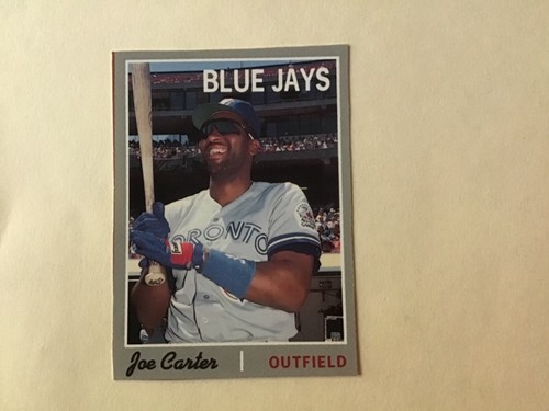 JOE CARTER Oddball Insert & Regular issue BLUE JAYS INDIANS Baseball YOU CHOOSE - Picture 12 of 308