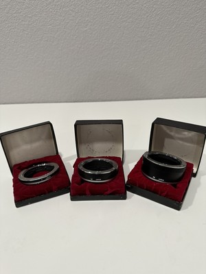 Mint Condition Set of 3 OLYMPUS OM System Extension Tubes 7mm 14mm 25mm