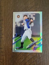 2021 Topps Chrome NPB REFRACTOR Ryota Isobata RC #35 NIPPON-HAM FIGHTERS