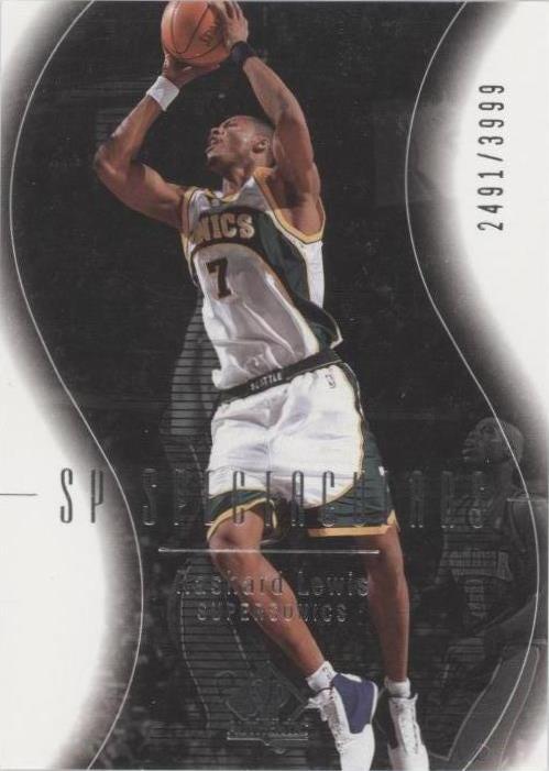 2003-04 SP Authentic - Rashard Lewis #119 - 1 of 2