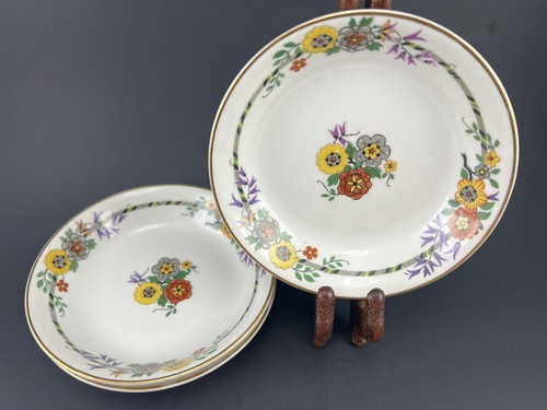Tressemanes & Vogt Limoges TRV192 Set of 3 Dessert / Fruit Bowls Discontinued - Picture 2 of 6