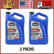 🔥2 PACK🔥Super Tech High Mileage Full Synthetic SAE 5W-30 Motor Oil, 5 Quarts