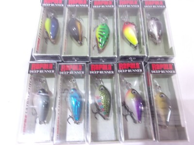 Rapala Ultra Light CRANK fishing lures 1 1/2'' long Choose your colors!
