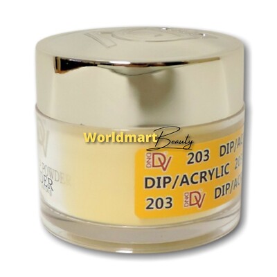 DND DIVA Dip-Acrylic Powder 2fl.oz Color Powder DV203- Mimosa