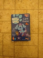 Blue's Clue's Card Game Complete Ages 3 1998 University Games Nickelodeon