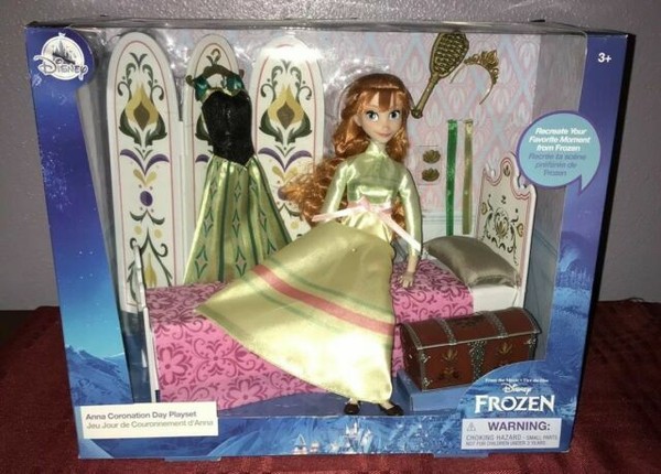 elsa and anna coronation dolls