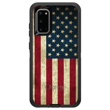 OtterBox Defender for Galaxy S Choose Model Red White Blue USA Flag Old