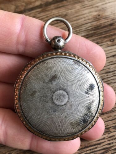 Montre gousset à coq en argent poinçon 1819-1838. Non testée Vendue pour pièces - Picture 20 of 23