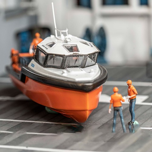 PB-95 Sturmboot Bausatz 1:72 130mm 5,1" RC Schiffsmodell KityOoB - Bild 7 von 10