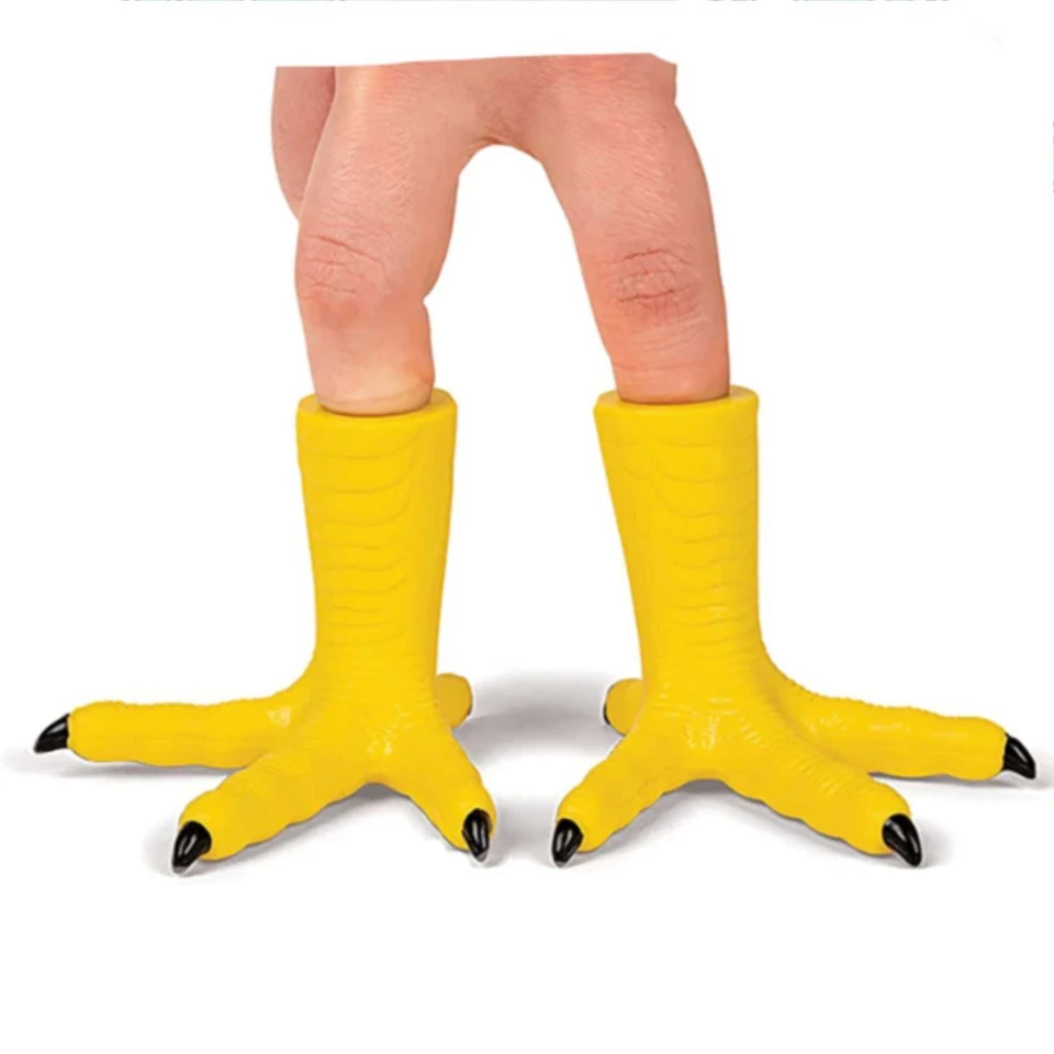 ARCHIE MCPHEE Chicken Feet Finger Puppets