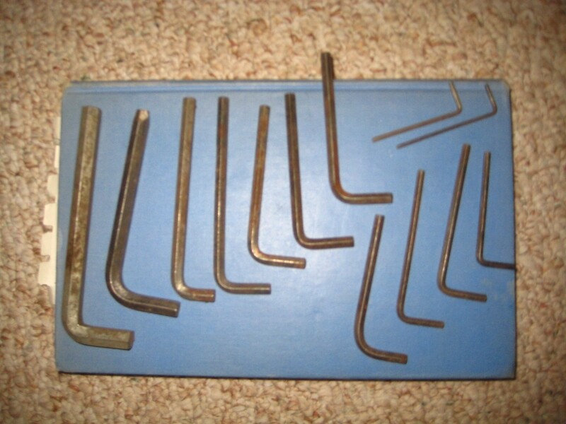 Vintage Allen Wrench set of 13 All different sizes | eBay