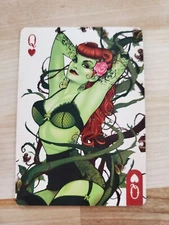 POISON IVY-Queen of Hearts-DC Bombshells Playing Card