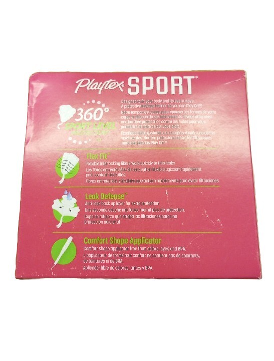Playtex Sport Tampons, Ultra Absorbency Count 36 eBay