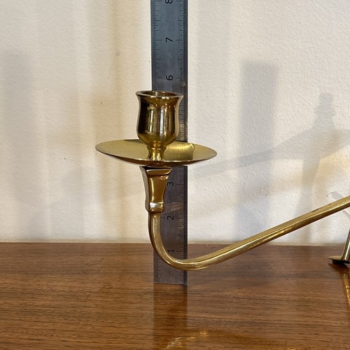 SARREID LTD Benson Style Brass Candlestick Ball counterweight Cast Arched Claw - Picture 8 of 15