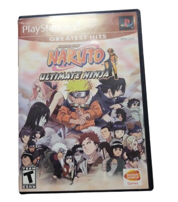 Naruto: Ultimate Ninja (Sony PlayStation 2, 2006) Disc Is Mint