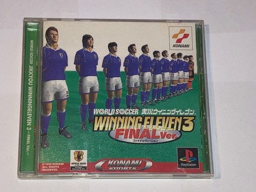 World Soccer Jikkyou Winning Eleven 3 Final Ver PS1 Japan import US Seller - Picture 5 of 7