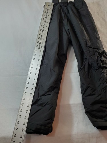 Sport Essentials Kid's Youth Size 6 Black Suspender Snow Pants - Picture 7 of 9