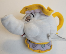 VTG Walt Disney Mrs Potts bean bag plush Toy from Beauty and the Beast Small 5"