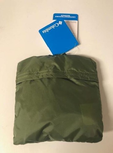 Columbia Unisex Lightweight Packable Backpack, Canteen/Greenscape One Size- NEW - Picture 2 of 6