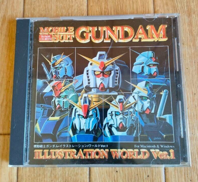 Mobile Suit Gundam Illustration World Ver.1 Japan Illustration Art