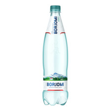 Borjomi sparkling water 6x1L plastic bottles Georgian water BACK IN STOCk