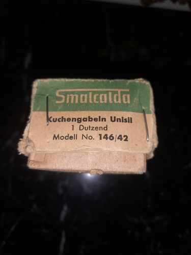 Vintage Smalcalda Besteck 12 Forks 146/42 Brand New Collectible - Picture 5 of 5