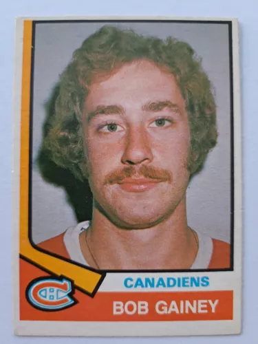 1974-75 OPC Bob Gainey RC #388 Montreal Canadiens 