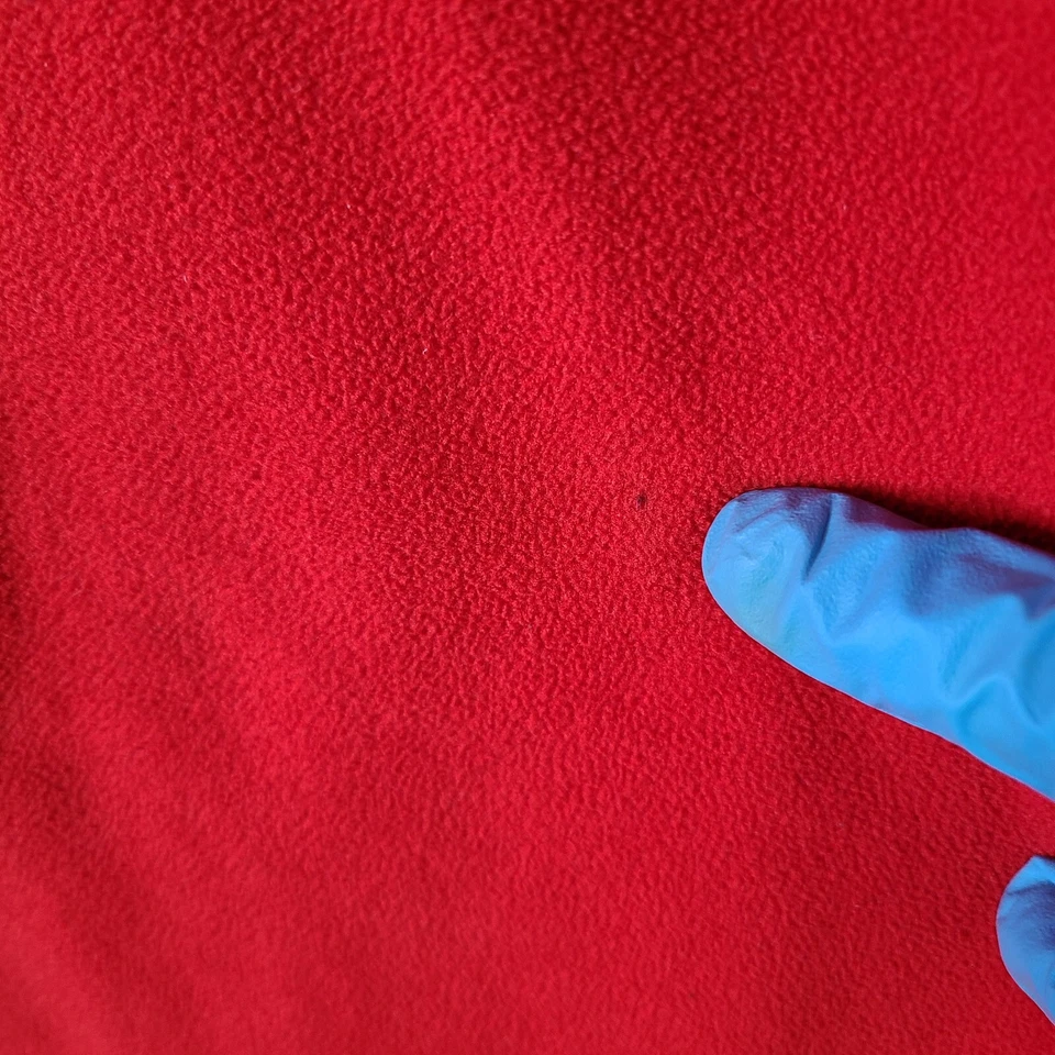 圣路易斯红雀队套衫男式 2XL 红色 1/4 拉链羊毛运动衫 MLB Majestic — 第 4/4 张图片