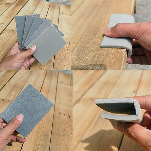 30 PCS 4003000 Grit Hand Sanding Sponge Set, Ultra Fine Sanding