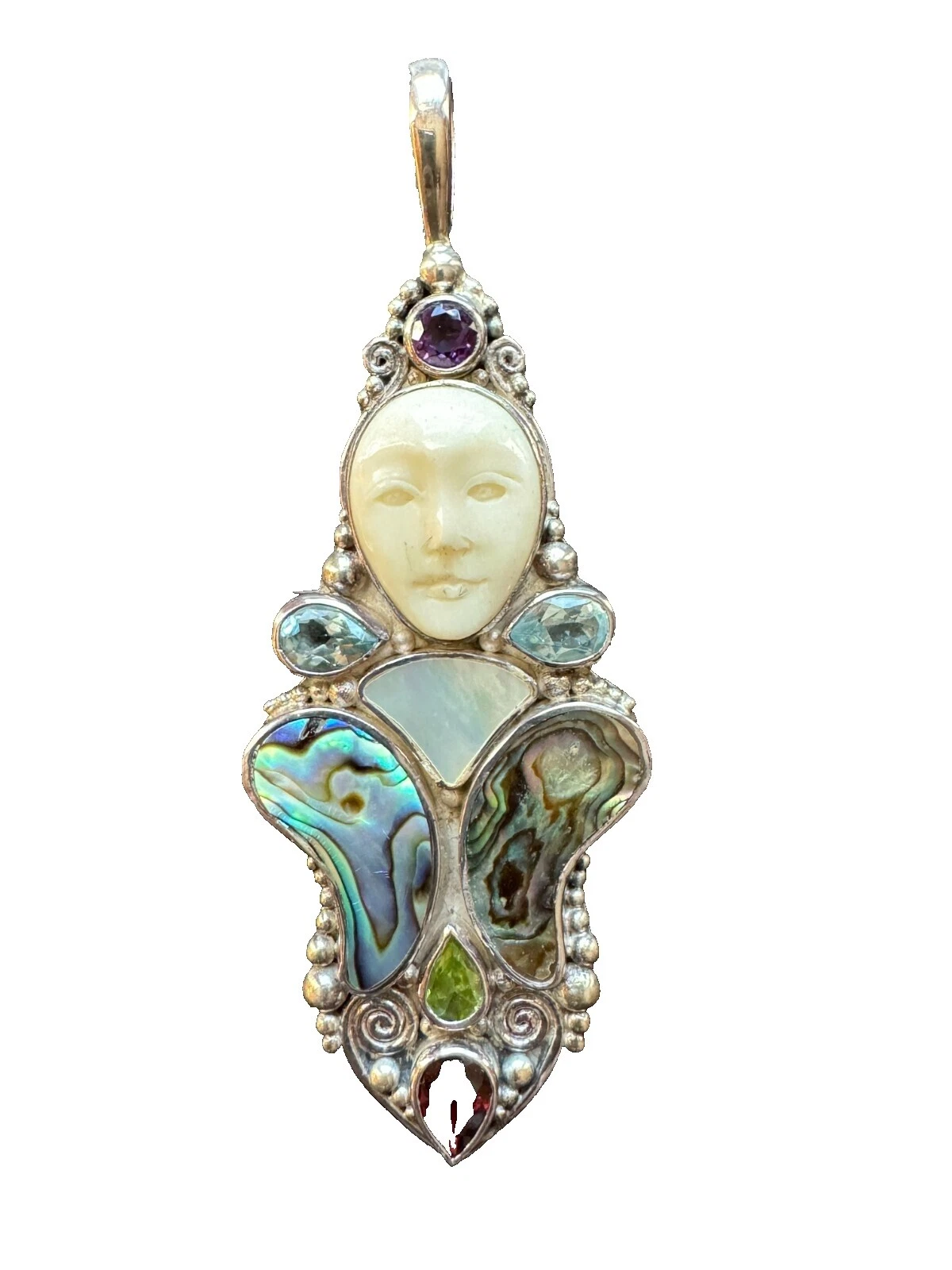 Collares y colgantes De moda de Hueso de Topacio