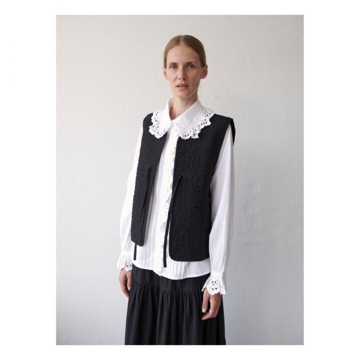 Skall Studio Anna Organic Cotton Jacket Sleeveless Pocket