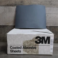 3M 400A Grit Tri-M-Ite Sandpaper Wetordry 4.5" x 5.5" 200 Sheets