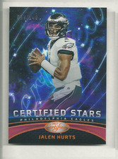 54/149 Jalen Hurts 2023 Panini Orange Certified Stars #CS-19