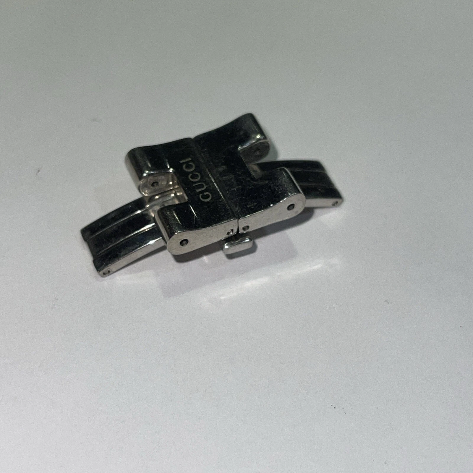 Bracelet de montre authentique Gucci 2305 ton argent