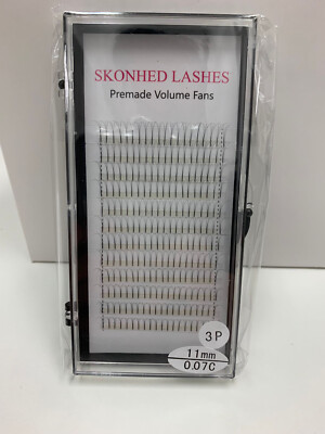 Individual Eyelashes Cluster False Eyelash Extensions 2pc Easy Fan Volumn Makeup