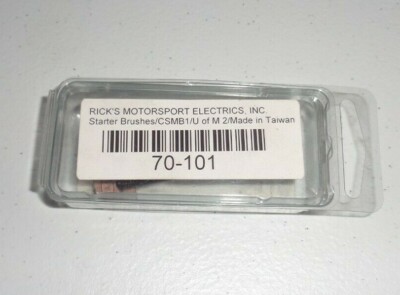 Rick's starter brushes PN 70-101 (2 brushes total) | eBay