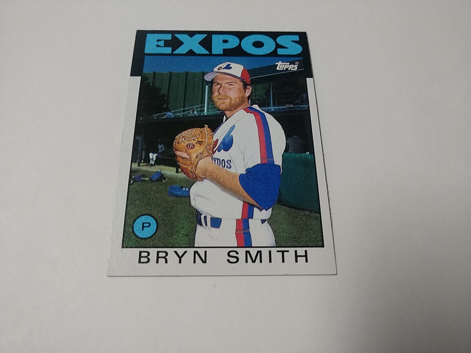 1986 Topps - #299 Bryn Smith Montreal Expos