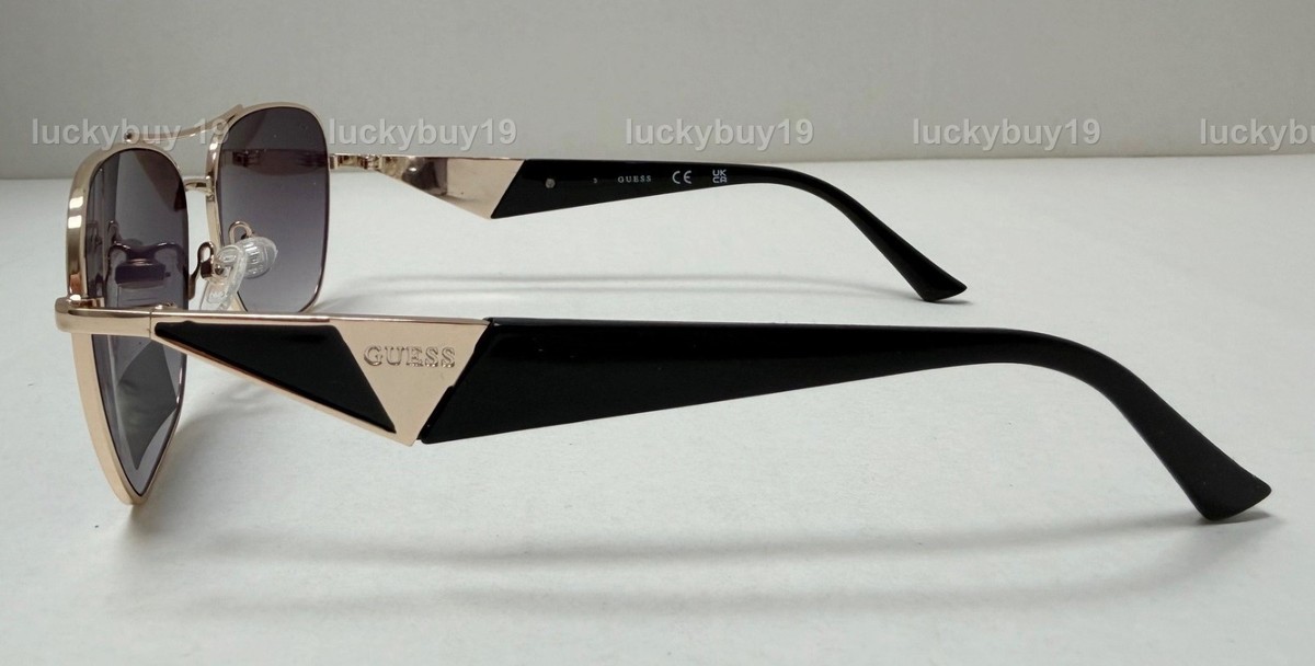 NWT GUESS GO 00081 Black Gold Authentic Women Sunglasses  display picture 1