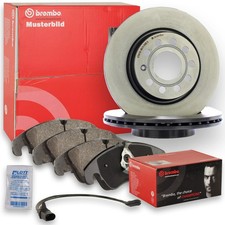 Brembo Bremsscheiben 239mm + Bremsbeläge Vorne passend für Skoda Fabia 2 VW Polo