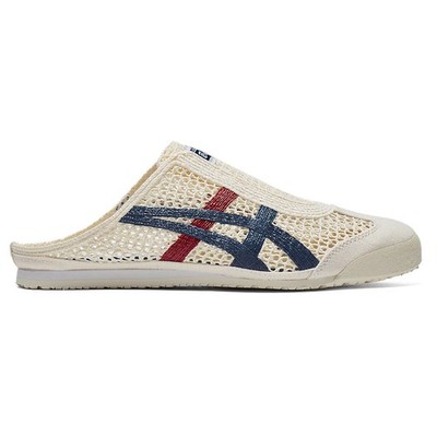 New Onitsuka Tiger MEXICO 66 SABOT Cream Mako Blue Slipper