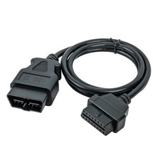 OBD-II OBD2 Extension Cable, Ultra-Long 4ft 120cm 1.2M, Auto Car 16 Pin Male