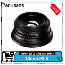 7Artisans 10mm F3.5 Objetivo Gran Angular Pancake para Sony E-Mount Cámara