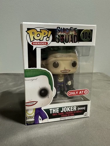 Funko Pop The Joker (boxer) 104 Suicide Squad Target Exclusive 