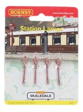 R8673 Hornby OO R8673 Skaledale OO Platform Lamps x4