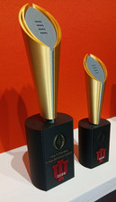 College Football Playoff National Championship trophies, any school & year