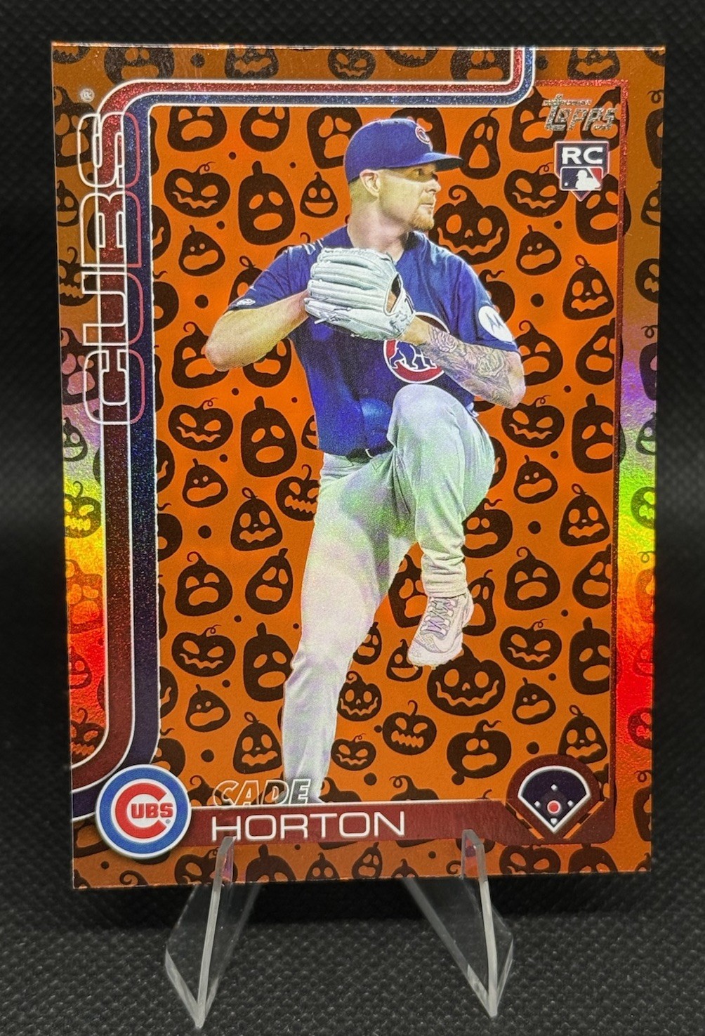 Cade Horton 2025 Topps Update Ghost RC Halloween #US140 Chicago Cubs SP Rookie