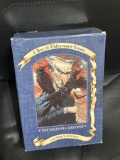 Lemony Snicket A Series of Unfortunate Events Dilemma Deepens Box Set 7-9 HC