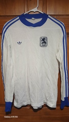 Munich 1860 Large 80s Football Shirt Jersey Adidas Original Soccer