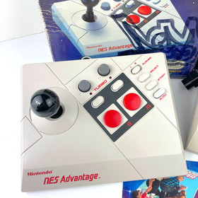 Nintendo NES Advantage Joystick Controller w/ Original Box, Manual + Controller