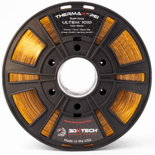 ThermaX PEI Ultem 1010 1.75mm 3D Printer Filament by 3DXTech Made in USA 500g